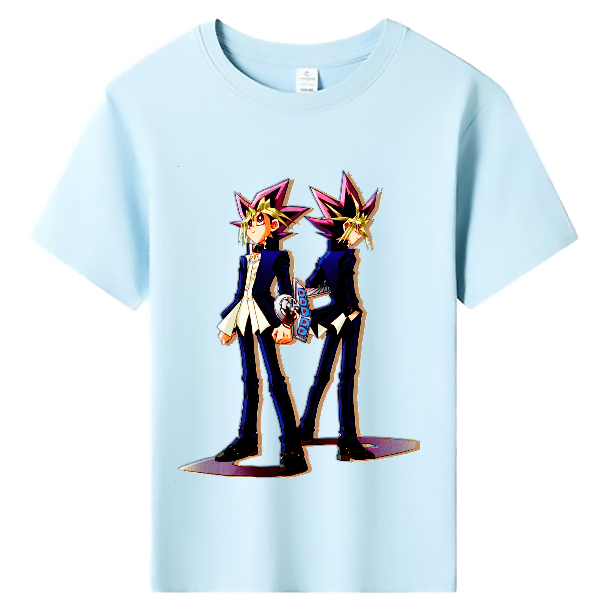 （画像用） 遊☆戯☆王 Yu-Gi-Oh! 綿100％キッズTシャツ（フロントプリント）